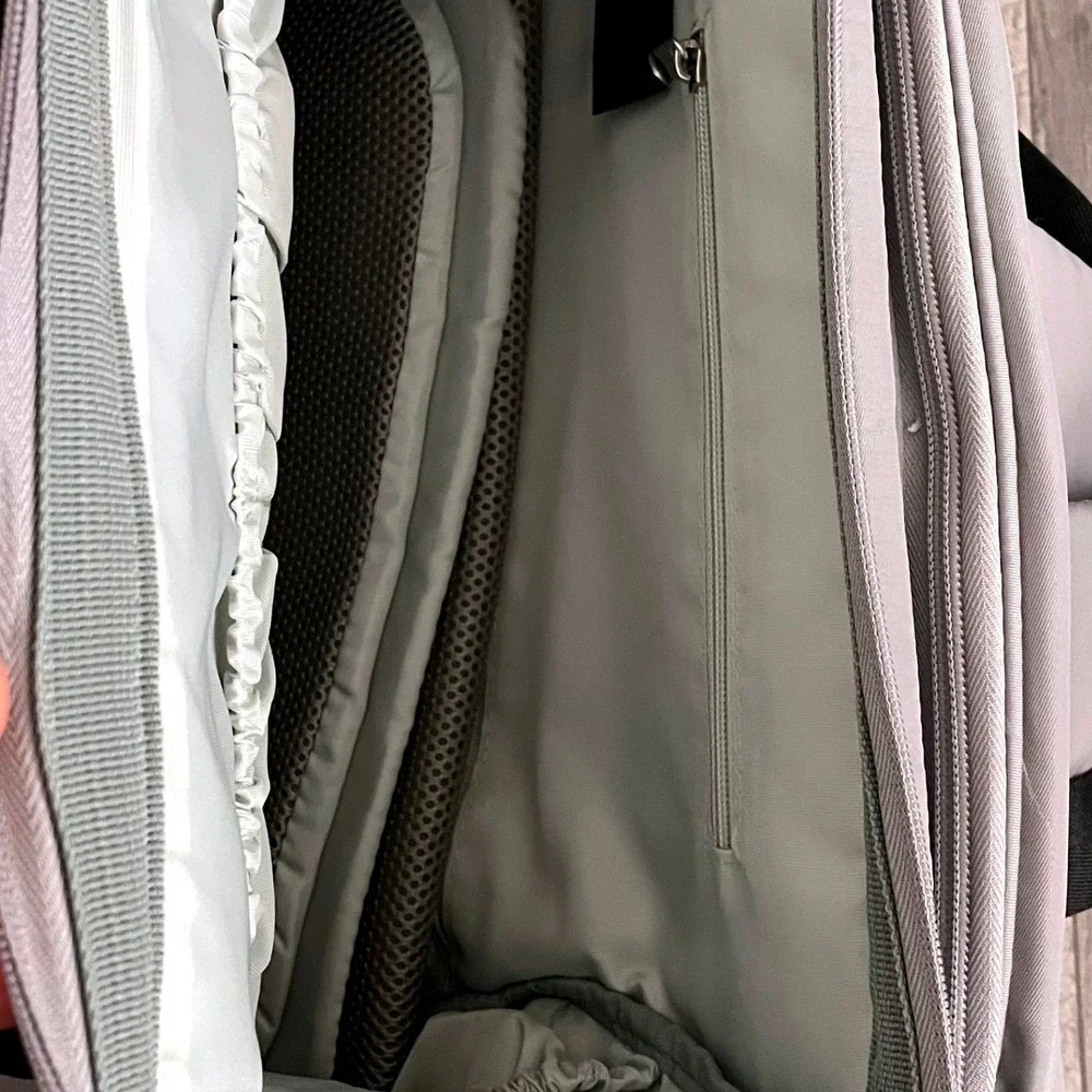 Lovomamma Gray Diaper Bag Backpack Multi-Pocket Travel‎ Baby Bag JMM-004 NWT